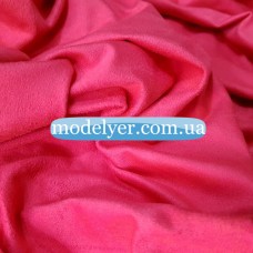 Ткань Замша стрейч (фуксия)